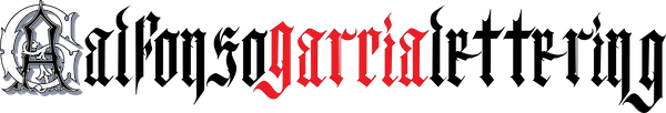 Alfonso Garcia Lettering