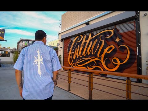 ALFONSO GARCIA LETTERING : GRAIN TRADERS LA MURAL