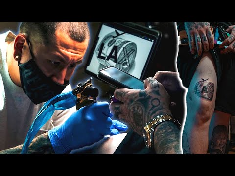ALFONSO GARCIA X LAX PACKS TATTOO SESSION