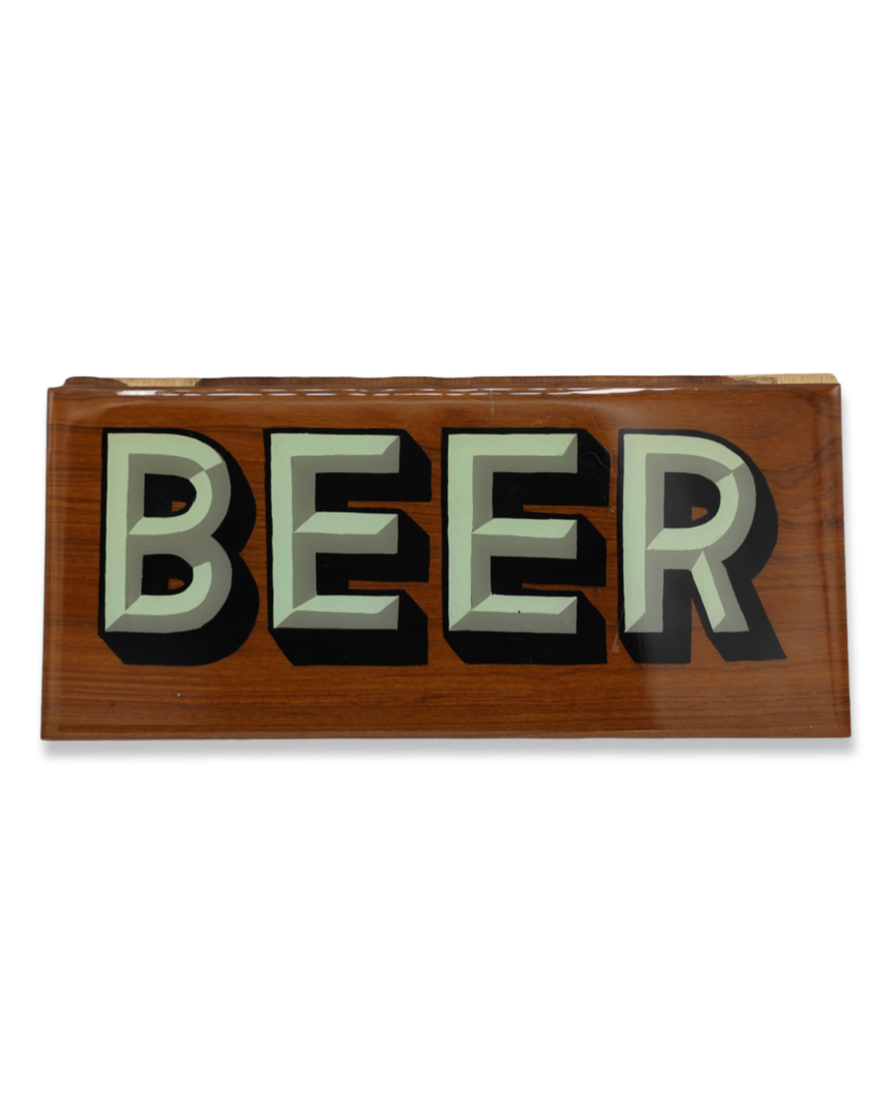 Beer Sign | Alfonso Garcia Lettering
